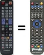 Telecomando equivalente Samsung LE37C678M1S/XZG