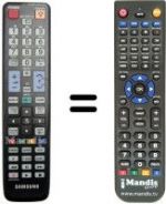Telecomando equivalente Samsung UE40C6000