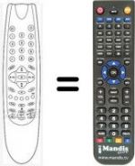 Telecomando equivalente Beko YG1187F