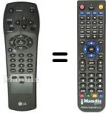 Telecomando equivalente LG N914P
