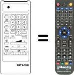 Telecomando equivalente Hitachi CST2075