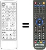Telecomando equivalente Hitachi CL2146TAN