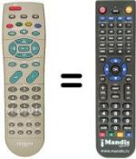 Telecomando equivalente Hitachi 32PD2100