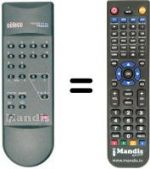 Telecomando equivalente Seleco 17SM622HRD
