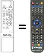 Telecomando equivalente CT-9432