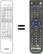 Telecomando equivalente Toshiba CT-9493