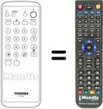 Telecomando equivalente CT-9573