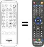 Telecomando equivalente Toshiba CT-9673