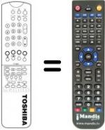Telecomando equivalente CT-9868