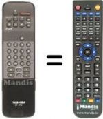 Telecomando equivalente CT-9734