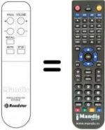 Telecomando equivalente Roadstar CTV5555
