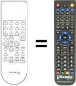 Telecomando equivalente Formenti CTV8555