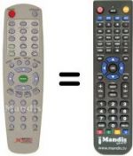 Telecomando equivalente REMCON943