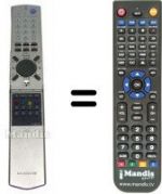 Telecomando equivalente Daewoo R-50K18