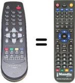 Telecomando equivalente Daewoo DTE28B1