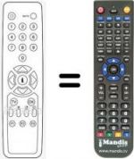 Telecomando equivalente RC211