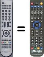 Telecomando equivalente RC-DWW02-V01