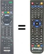 Telecomando equivalente Sony KDL46EX725