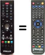 Telecomando equivalente Finlux FX46882