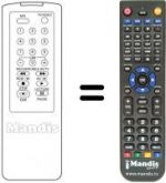 Telecomando equivalente REMCON458