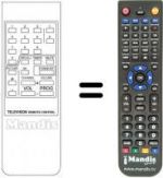 Telecomando equivalente REMCON535