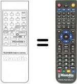 Telecomando equivalente REMCON1130