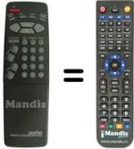 Telecomando equivalente Grandin DUO9736