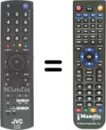 Telecomando equivalente JVC LT-42DA9BJ