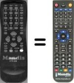 Telecomando equivalente Haier HTR-039