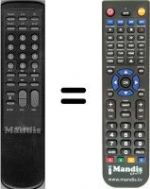 Telecomando equivalente Haier HT030808