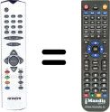 Telecomando equivalente Hitachi VS30018074