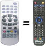 Telecomando equivalente REMCON1067