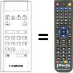 Telecomando equivalente Thomson 249456