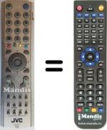 Telecomando equivalente JVC LT26B60SU