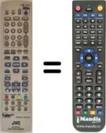 Telecomando equivalente JVC DR-MX10SWK