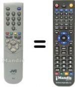 Telecomando equivalente JVC RM-C54H1C