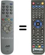 Telecomando equivalente JVC RM-C64H1C
