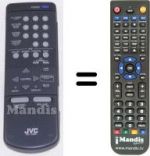 Telecomando equivalente JVC RM-C9952