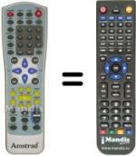 Telecomando equivalente Amstrad D150