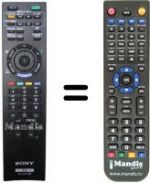 Telecomando equivalente REMCON954
