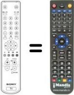 Telecomando equivalente Sony REMCON003
