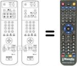 Telecomando equivalente Sony KV-32DS65U