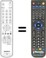 Telecomando equivalente Sony KV-32DX20U