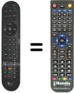 Telecomando equivalente LG 6710T00003L