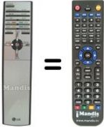 Telecomando equivalente LG RL44SZ21RD