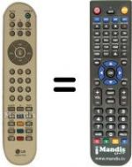 Telecomando equivalente LG AKB30377803