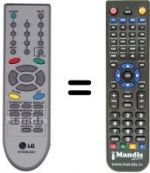 Telecomando equivalente LG 29FB5RLX