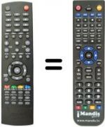 Telecomando equivalente Haier LT42M1