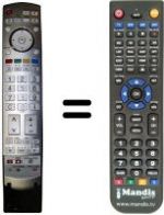 Telecomando equivalente Panasonic TH-48PX600B
