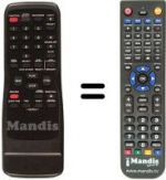Telecomando equivalente Funai 21A-600A